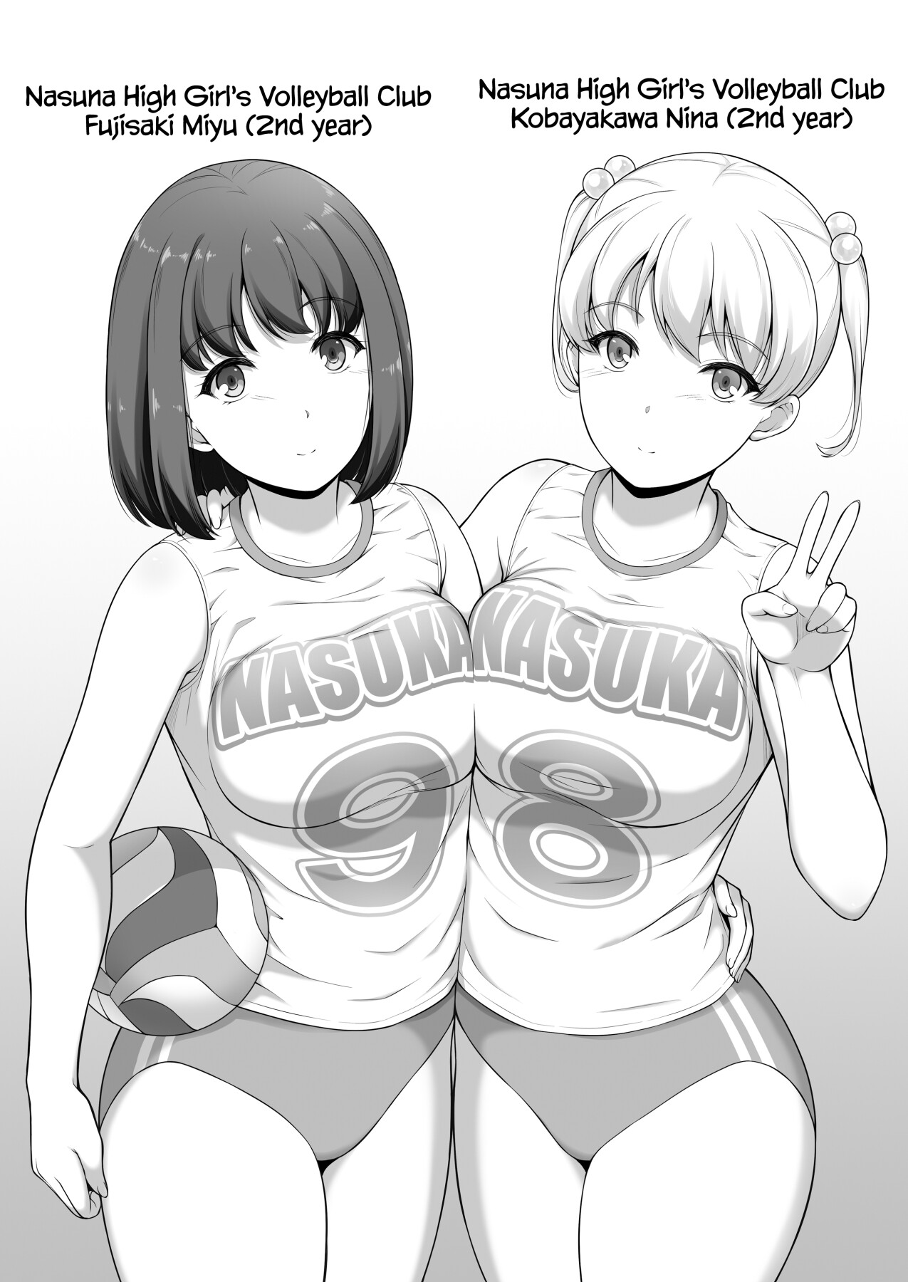 Hentai Manga Comic-Girl's Volleyball Club, Schoolgirl NTR 2-Read-2